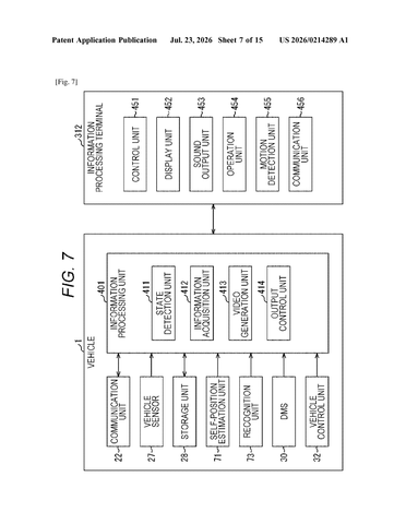 Sony Patent Targets In-Vehicle Video Streaming Quality During Poor Connectivity patent drawing, sheet 7