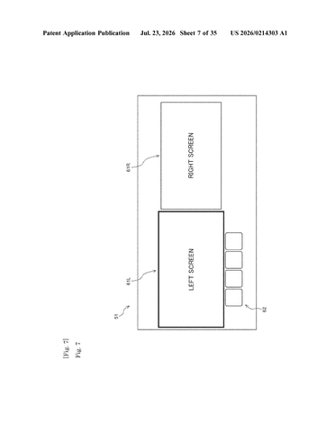 Sony Patent Reveals TV Menus That Shift With Your Picture and Sound Settings patent drawing, sheet 7