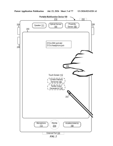 Apple Patent Reveals iPhone Camera App’s Shifting Zoom Control Feature patent drawing, sheet 3