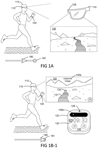 Smart Glasses Patent Aims to Shame You Into Working Harder patent drawing, sheet 1