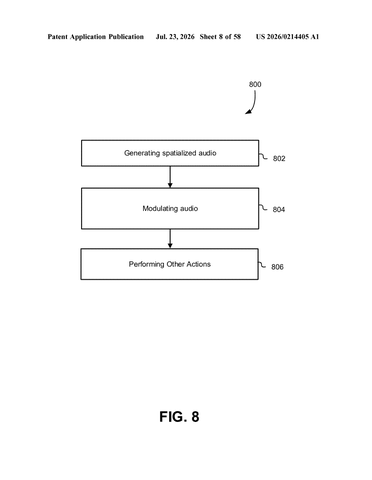 Patent: Knowing Where You Look Puts Sound in the Right Place patent drawing, sheet 8