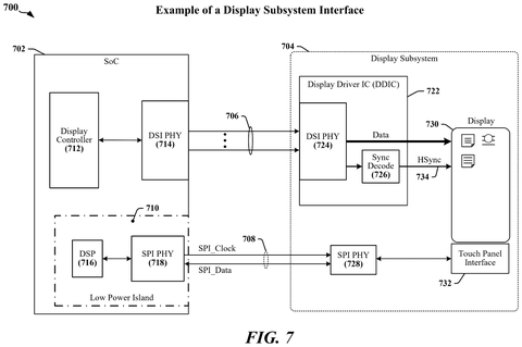 Qualcomm Patents a Screen-Timing System That Cuts How Much Power Your Phone Uses patent drawing, sheet 7