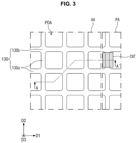 Samsung Patents an Image Sensor That Uses Atom-Thin Materials to Separate Pixels patent drawing, sheet 3