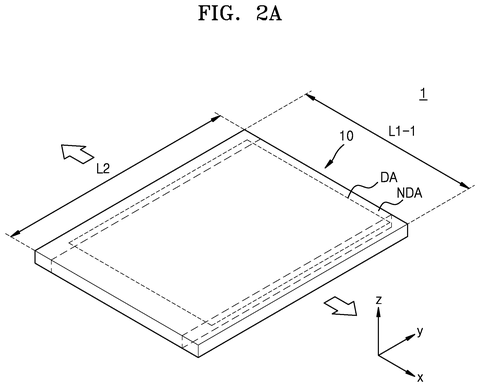Samsung Patent: Elastic Buffer Layer Shields Display Chip Bump Connections From Damage patent drawing, sheet 2