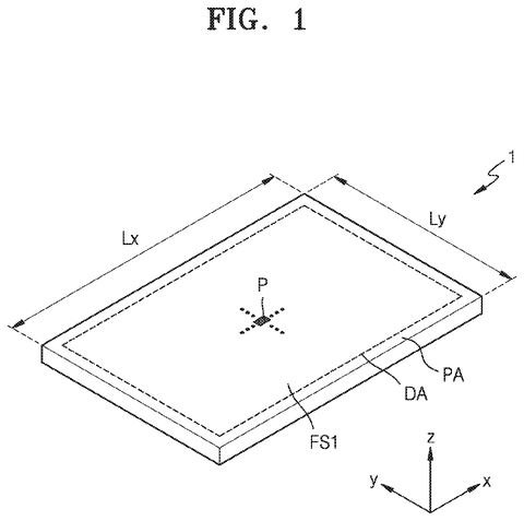 Samsung Patent Targets Color Mixing in Display Panels Using Light-Blocking Lines patent drawing, sheet 1