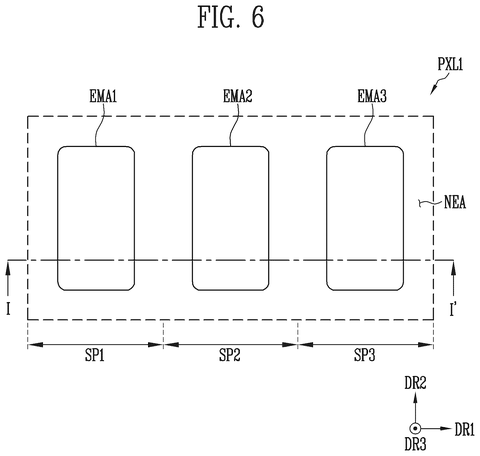 Samsung Patents a Three-Layer Lens Stack With Offset Fill Points for Displays patent drawing, sheet 6