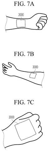 Samsung Patents Stretchy Material That Keeps Electronic Circuits Working When Bent patent drawing, sheet 7