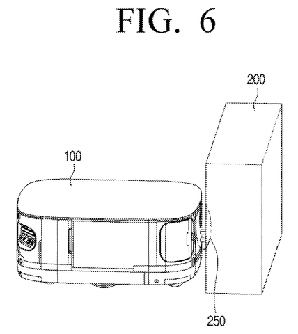 Samsung Patents a Magnetic Handshake That Stops Robots Charging Badly patent drawing, sheet 6