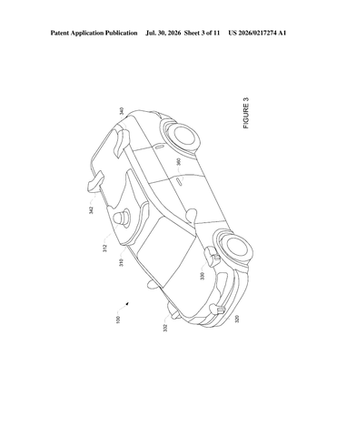 Waymo Patent Teaches Self-Driving Cars to React to Hidden Pedestrians patent drawing, sheet 3