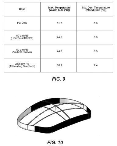 Plastic Film Patent Targets Heat Buildup in Lightweight Wearable Display Lenses patent drawing, sheet 7