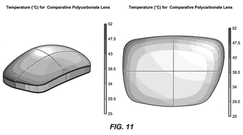 Plastic Film Patent Targets Heat Buildup in Lightweight Wearable Display Lenses patent drawing, sheet 8