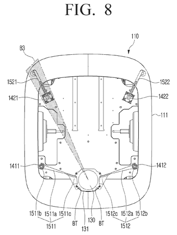 Samsung Patent Tackles Sensor Blind Spots in Self-Driving Cars patent drawing, sheet 8