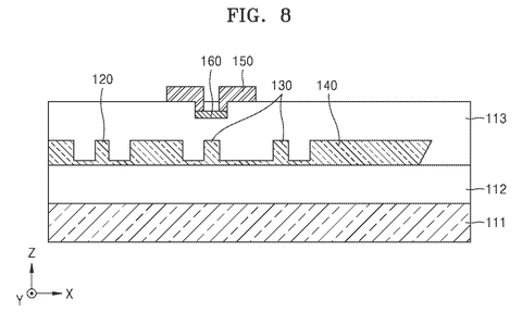 Samsung Patents a Chip-Scale LiDAR Sensor That Steers Light With Nano-Structures patent drawing, sheet 8
