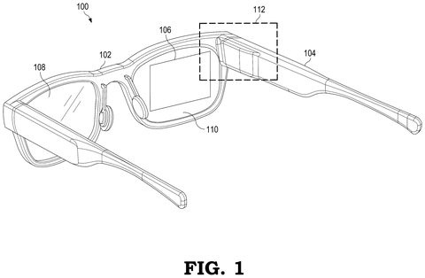 Google Patents a Light-Splitting Layer That Could Make AR Glasses Displays Thinner patent drawing, sheet 1