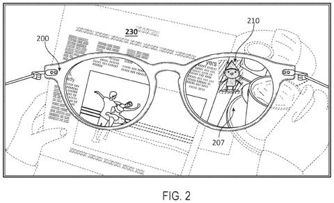 Meta Patent Aims to Replace Touch Controls With Gaze-Tracking Smart Glasses patent drawing, sheet 2