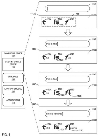 Google Patents a Handwriting System That Turns Your Shorthand Into Full Words patent drawing, sheet 1