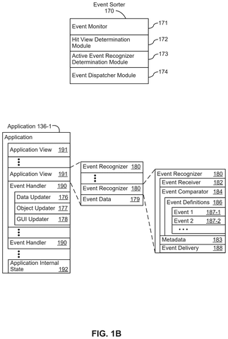 Apple Patents a System That Morphs On-Screen Buttons as You Navigate patent drawing, sheet 2