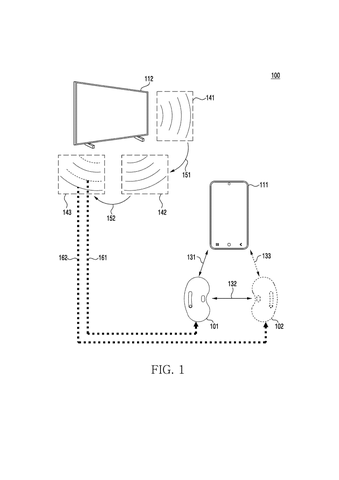 Samsung Patents a Faster Way to Show Nearby Bluetooth Audio Sources Before Connecting patent drawing, sheet 1