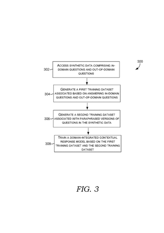 Microsoft Patents AI System That Cites Sources and Rejects Off-Topic Questions patent drawing, sheet 5