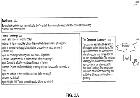 Salesforce Patents a Chatbot That Scores and Rewrites Its Own Responses patent drawing, sheet 3