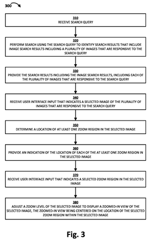 Google Patents a System That Auto-Zooms Image Search Results to the Part You Actually Searched For patent drawing, sheet 3