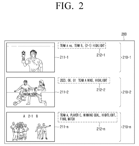 Samsung Patents a TV That Automatically Blurs Spoilers in Search Results patent drawing, sheet 2