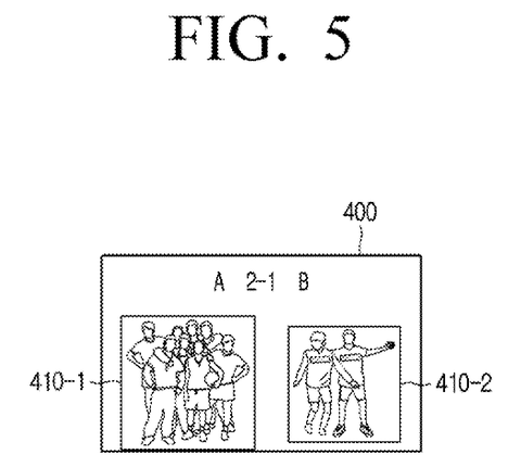 Samsung Patents a TV That Automatically Blurs Spoilers in Search Results patent drawing, sheet 5