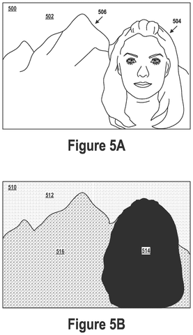 Google Patent Applies Distinct Photo Filters According to Recognized Scene Content patent drawing, sheet 5