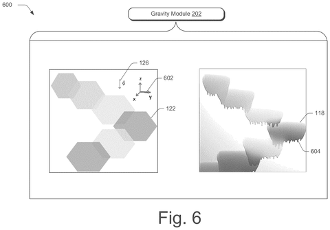 Adobe Patents a Digital Brush That Simulates How Paint Drips With Gravity patent drawing, sheet 6