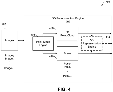 Qualcomm Patents a Way to Build 3D Scenes from Just Two Photos patent drawing, sheet 4