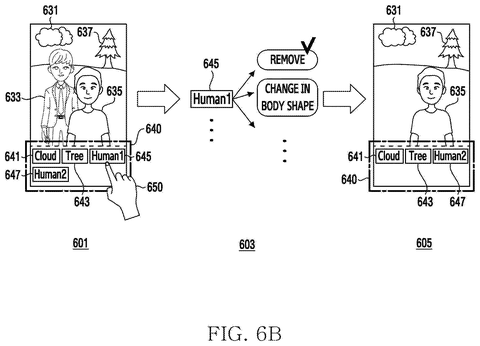 Samsung Patents an AI Tool That Can Rewind or Fast-Forward Objects in Your Photos patent drawing, sheet 7