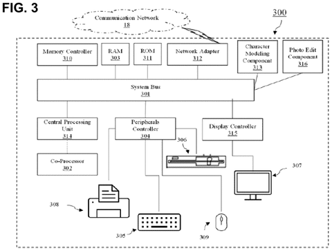 Meta Patents an AI That Drops 3D Objects Into Photos and Matches the Scene Automatically patent drawing, sheet 3