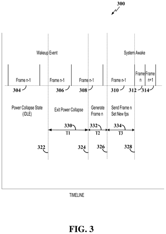 Qualcomm Patents a Way to Wake Your Screen the Instant the Chip Wakes Up patent drawing, sheet 3
