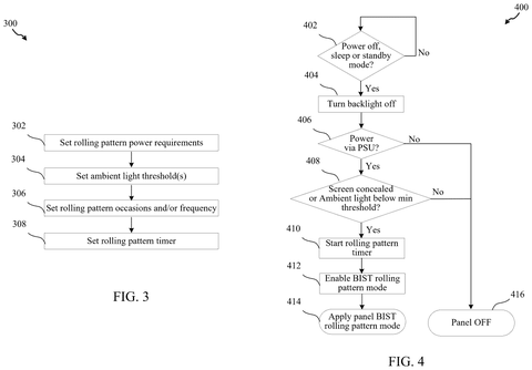 Microsoft Patents a Hidden Screen Refresh That Fights Flicker While Your Laptop Sleeps patent drawing, sheet 3