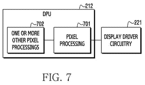 Samsung Patents a Display That Narrows Its Viewing Angle Only Where Your Private Content Is patent drawing, sheet 7