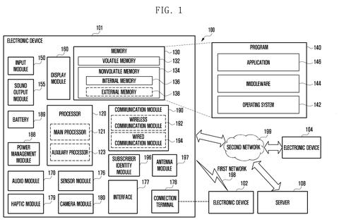Samsung Patents a System That Picks Which Battery Powers Your Device Off patent drawing, sheet 1