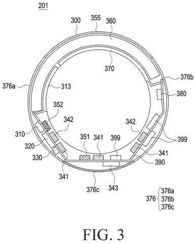 Samsung Patents a Smart Ring That Asks Your Phone to Charge It patent drawing, sheet 3