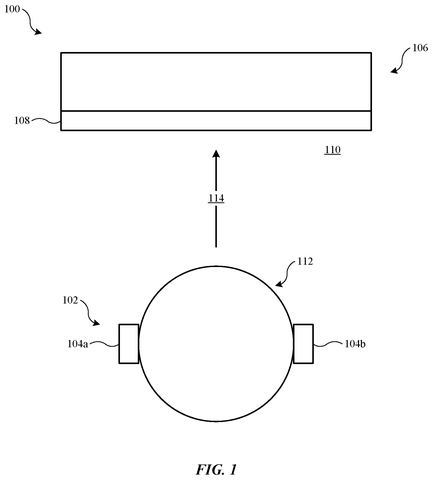 Apple Patents a Two-Device System for Tracking Your Head to Control a 3D Display patent drawing, sheet 1
