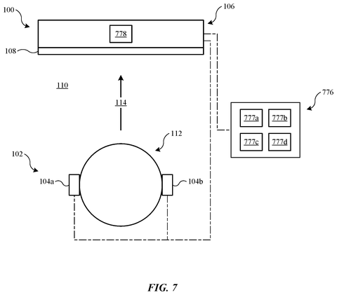 Apple Patents a Two-Device System for Tracking Your Head to Control a 3D Display patent drawing, sheet 5