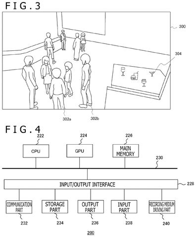 Sony Patent Switches VR View to Real World Mid-Game patent drawing, sheet 3