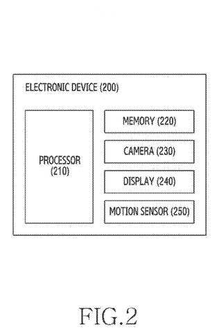 Samsung Patents a Camera That Fixes Skewed Angles Before You Even Shoot patent drawing, sheet 2