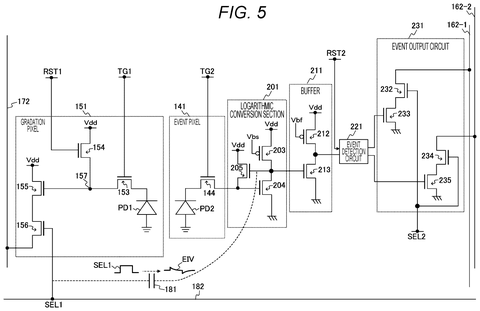 Sony Patent Detects and Corrects False Signals in Image Sensors Automatically patent drawing, sheet 5