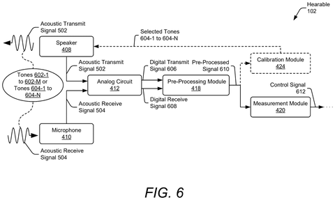 Google Patent Reveals Earbuds That Detect When They’re Actually In Your Ear patent drawing, sheet 7