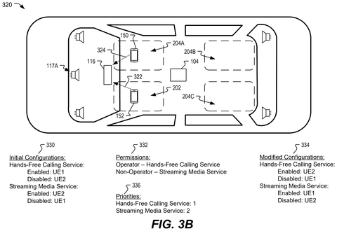 Qualcomm Patents a Car Audio System That Changes What You Hear Based on Where You’re Sitting patent drawing, sheet 4