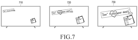Samsung Patents a Way to Push Content from a Nearby Screen Directly to Your Phone patent drawing, sheet 6