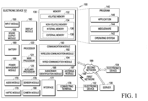 Samsung Patents a Protective Edge Cover for Foldable Phone Displays patent drawing, sheet 1