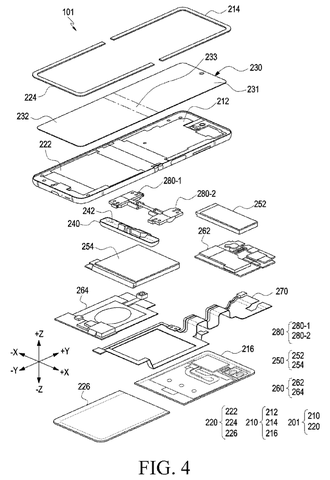 Samsung Patents a Protective Edge Cover for Foldable Phone Displays patent drawing, sheet 4