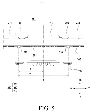 Samsung Patents a Protective Edge Cover for Foldable Phone Displays patent drawing, sheet 5