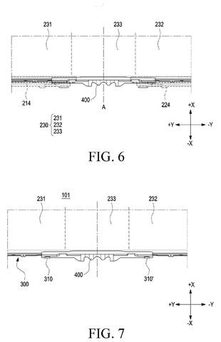 Samsung Patents a Protective Edge Cover for Foldable Phone Displays patent drawing, sheet 6