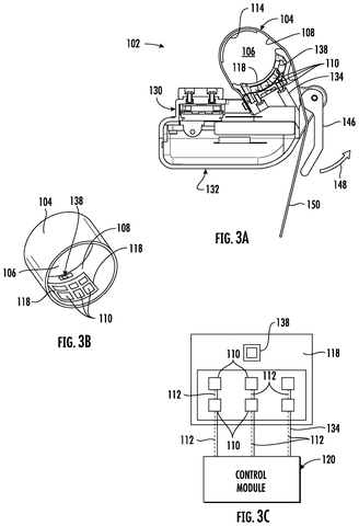 Finger Cuff Patent Maps Artery Pressure for Accurate BP Readings patent drawing, sheet 2